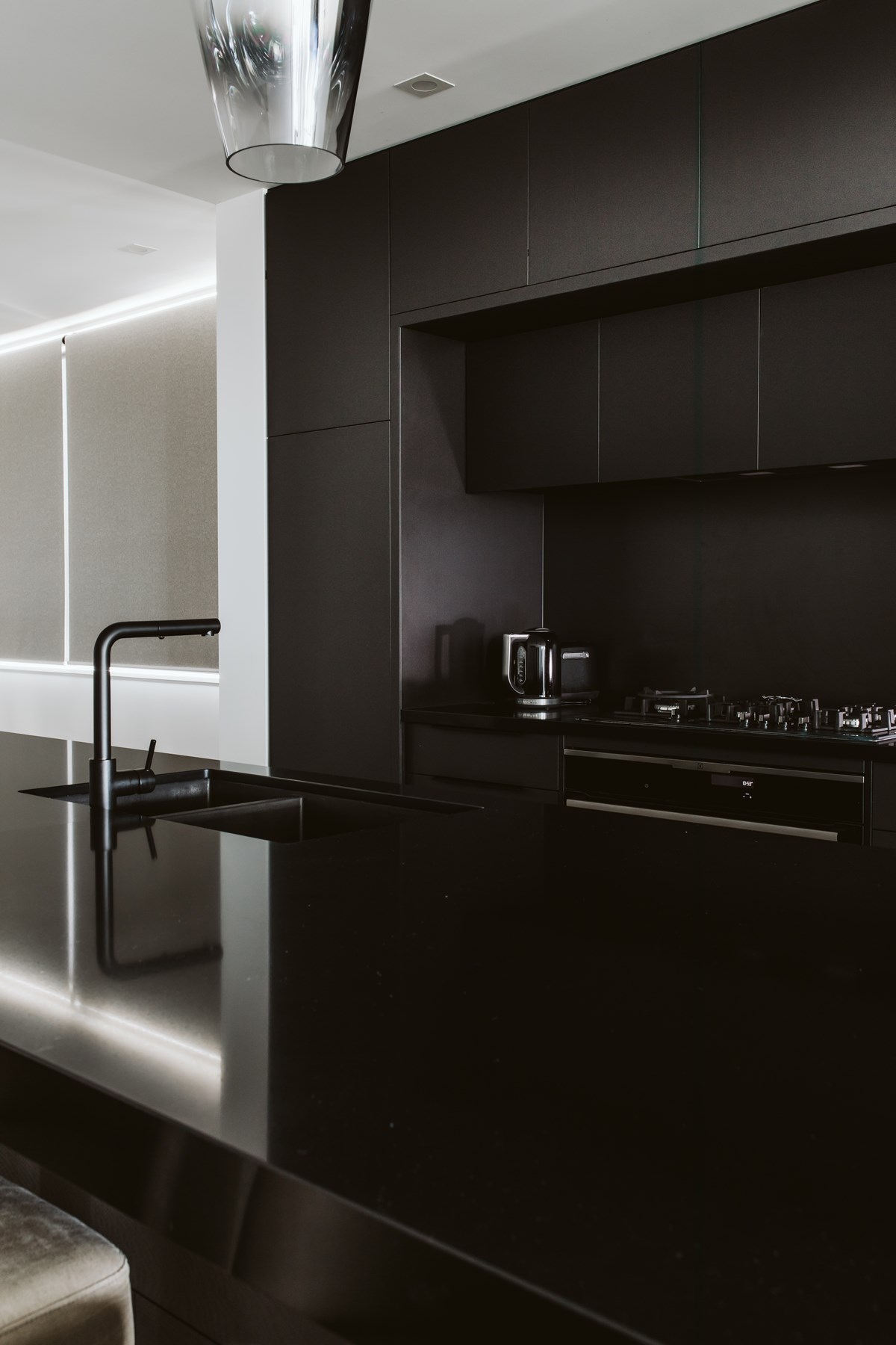 Black Matt close up Cox Joinery